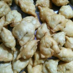 Daal samosa A picture of Daal samosa.