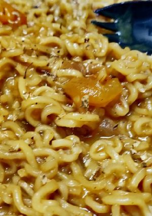 A picture of Masala Maggi.