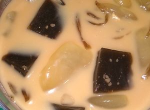 Foto resep Es kolkal cincau gula aren