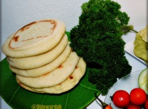 Foto resep Roti Pita Teflon Empuk Dan Kopong | Anti Gagal