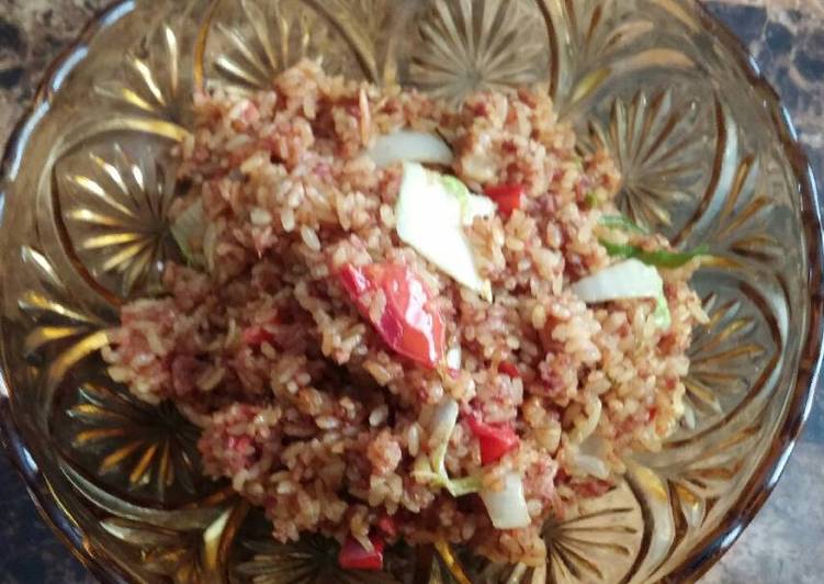 Langkah Mudah untuk Membuat Nasi Goreng Kare Corned Sapi Anti Gagal