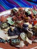 Nachos with Chorizo and Jalapeños