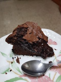 Una foto de Bizcocho de chocolate o brownie