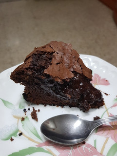 Una foto de Bizcocho de chocolate o brownie