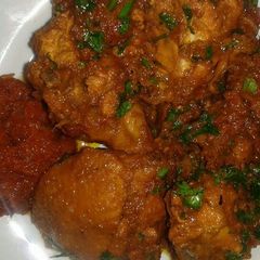 A picture of Chicken curry.