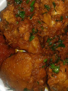 A picture of Chicken curry.