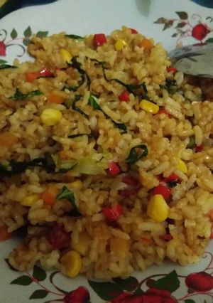 Foto resep Nasi Goreng Pelangi