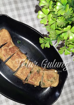 Foto resep Telur Dadar Gulung
