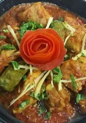 A picture of Chicken karhai.