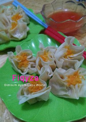 Foto resep Dimsum Ayam Labu Wortel