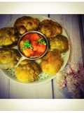 Bengali: Green Peas Puri/Motorshutir Kochuri with Dum Aloo/Aloo’