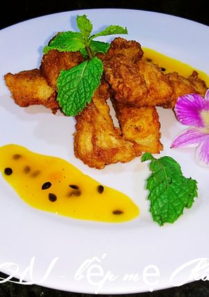 Hình của món Phi Lê Cá BaSa Chiên Giòn Sốt Chanh Leo.