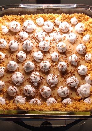 A picture of Peda Cream pudding.