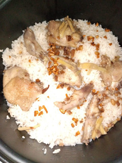 Foto resep Nasi Ayam Rice Cooker