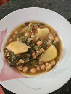 Una foto de Potaje de garbanzos para Cuaresma