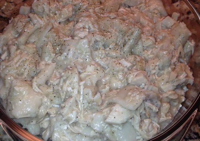 Steps to Make Jamie Oliver Chicken &amp; Dumplings