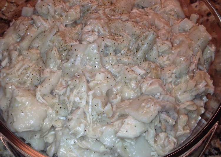 Steps to Prepare Chicken &amp; Dumplings in 13 Minutes for Beginners