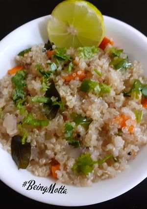 A picture of Quinoa Veggies Upma.