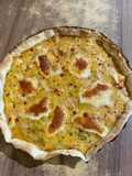 Tarta de zapallito y pollo