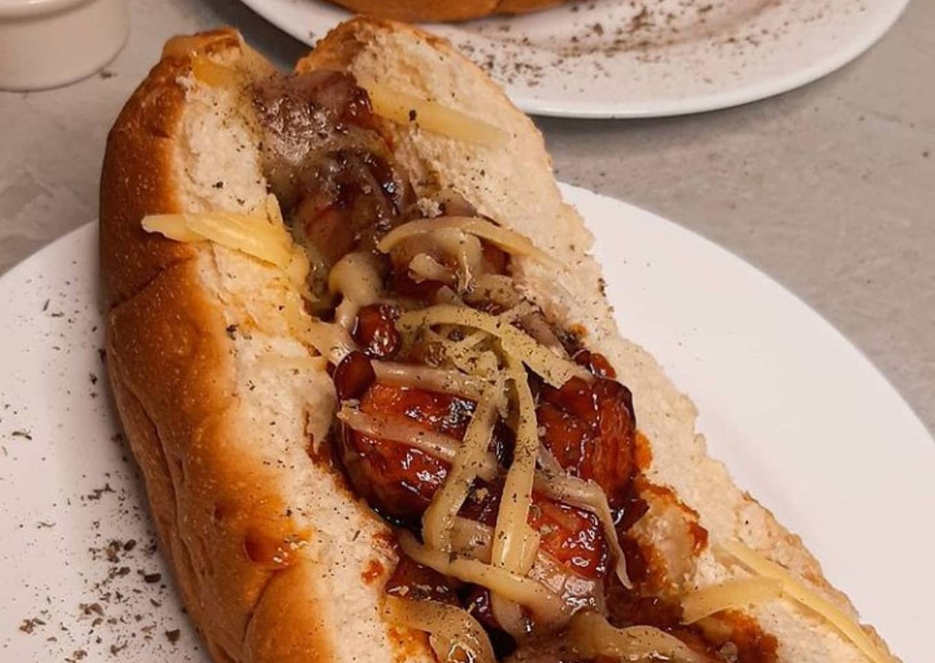 Hot dog with Cheese
