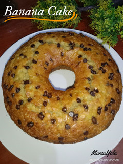 Foto resep Banana Cake / Banana Bread No Mixer