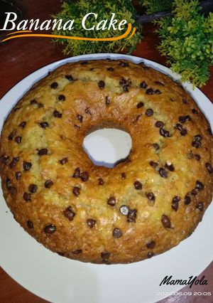 Foto resep Banana Cake / Banana Bread No Mixer
