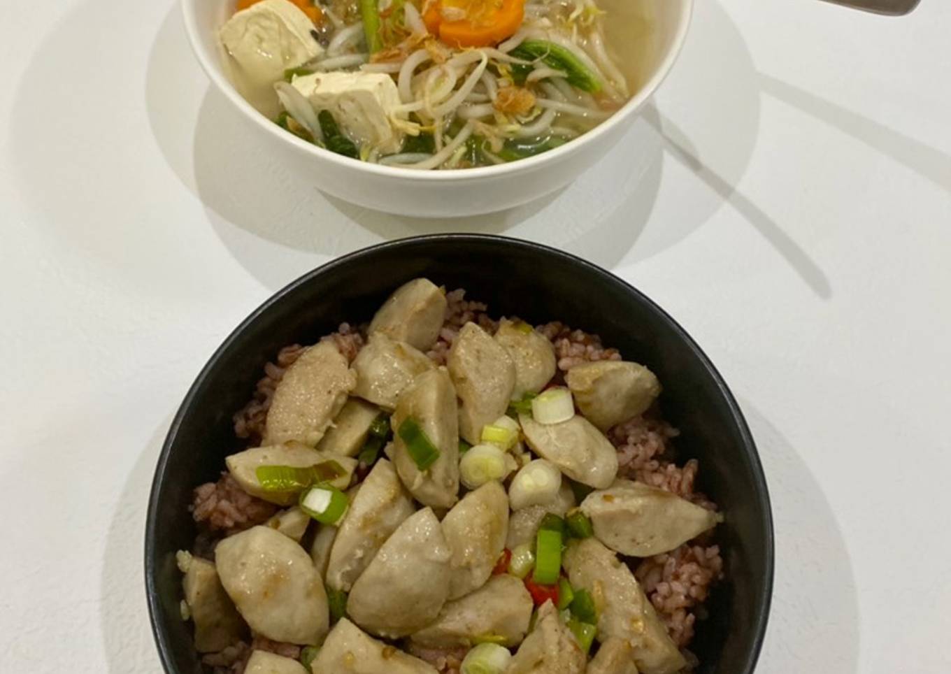 Nasi Bakso Cabe Garam