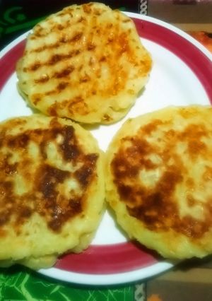 Una foto de Arepa de yuca