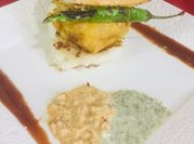 A picture of batata vada batter