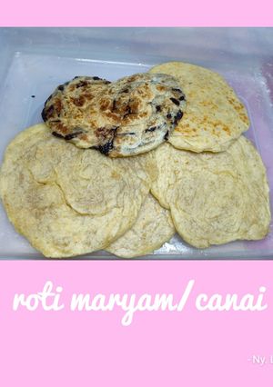Foto resep Roti maryam/canai OAT(gandum) empuk, berserat frozen (no mixer)