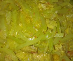 Cara Memasak Cepat Sayur labu Siam tempe kuah santan Ala Rumahan