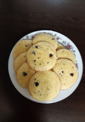 عکسی از دستور کوکی شکلاتی گردویی