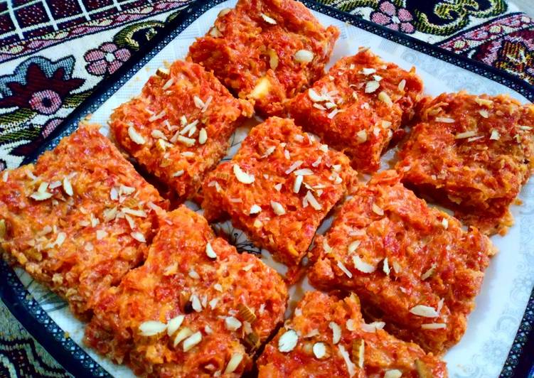 Recipe of Any-night-of-the-week Gajar ki barfi