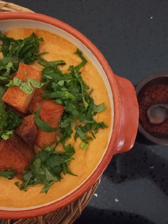 Una foto de Crema de Garbanzos