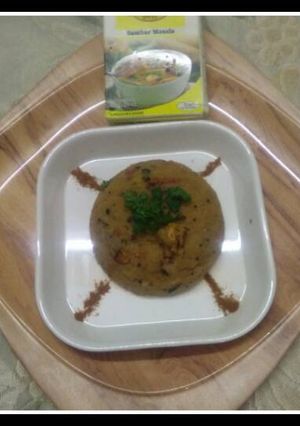 A picture of Ciba sambhar masala upma.