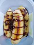 Pisang bakar coklat Mager