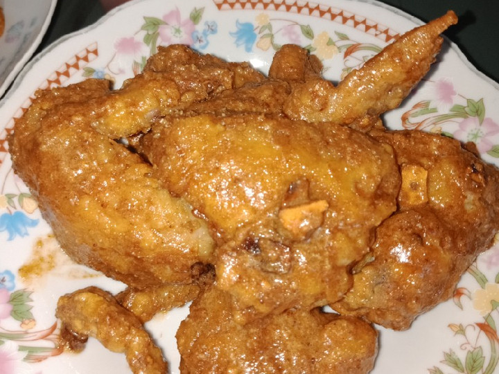 Cara Membuat Ayam goreng saus telur asin Ekonomis Untuk Jualan