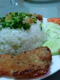 Vietnamese Broken Rice with Grilled Pork Chops (Cơm tấm sườn)
