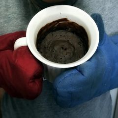 A picture of Tootie's Microwave Mug Brownie.