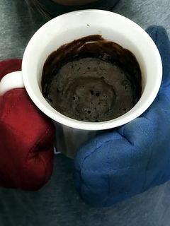A picture of Tootie's Microwave Mug Brownie.