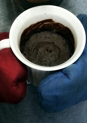 A picture of Tootie's Microwave Mug Brownie.