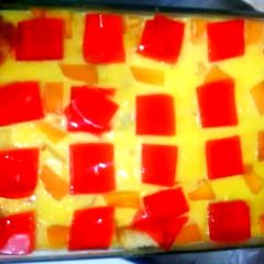 A picture of Mango custard.