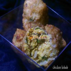 A picture of Chicken kebab.