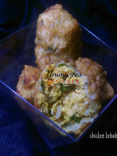 A picture of Chicken kebab.