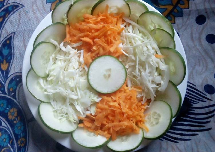 Three ingredients coleslaw