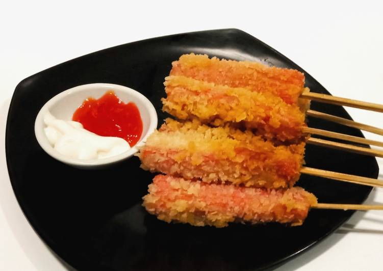 Resep Populer Crabstick Tempura 🦀 Enak dan Sehat