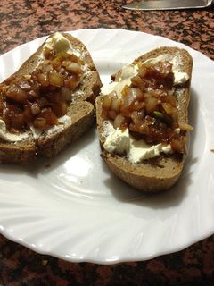 Una foto de Cena improvisada en cinco minutos