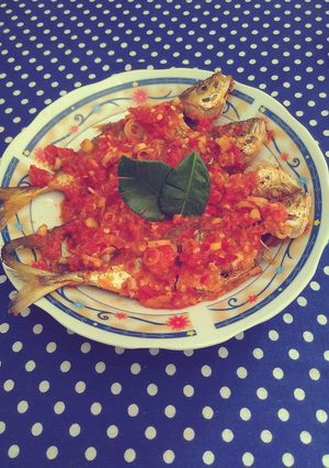 Foto resep Ikan kembung dicabein