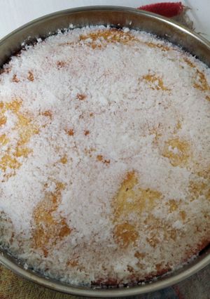 Una foto de Torta de coco húmeda 🤤🤤