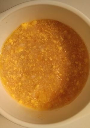 Foto resep Mpasi hari ke-4 (17 agustus 2018)